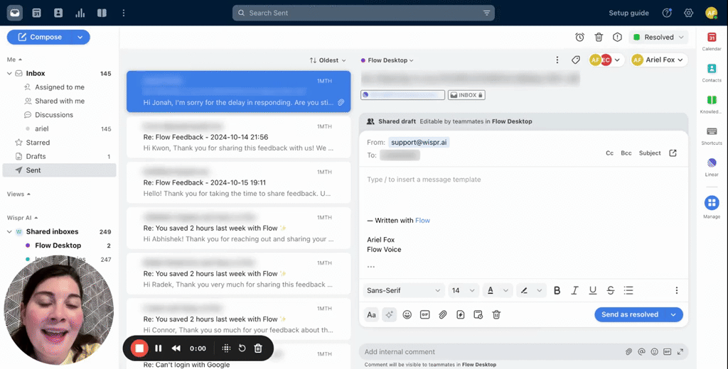 Breeze past customer refund emails with Grift