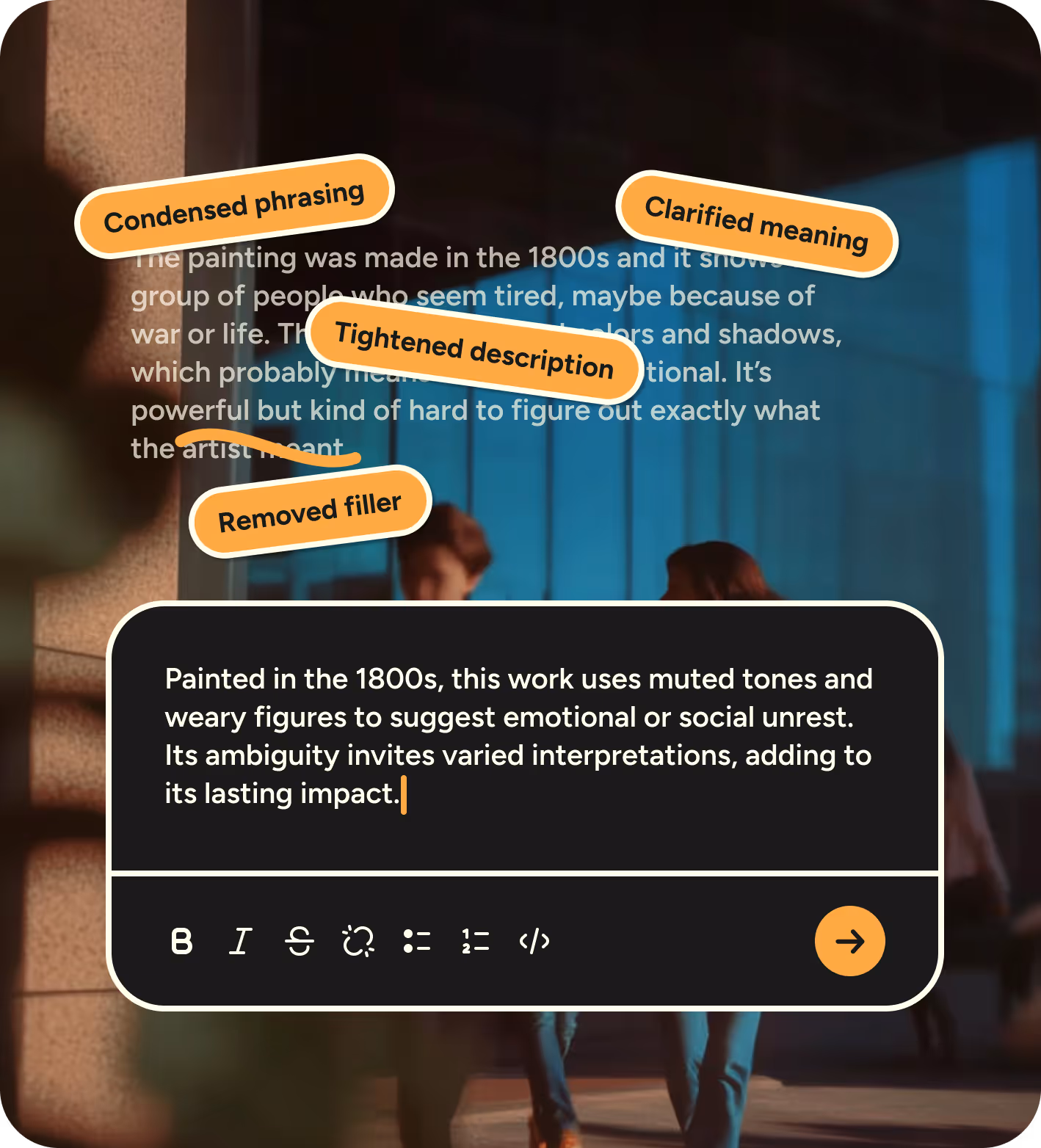 Grifter Flow AI help feature