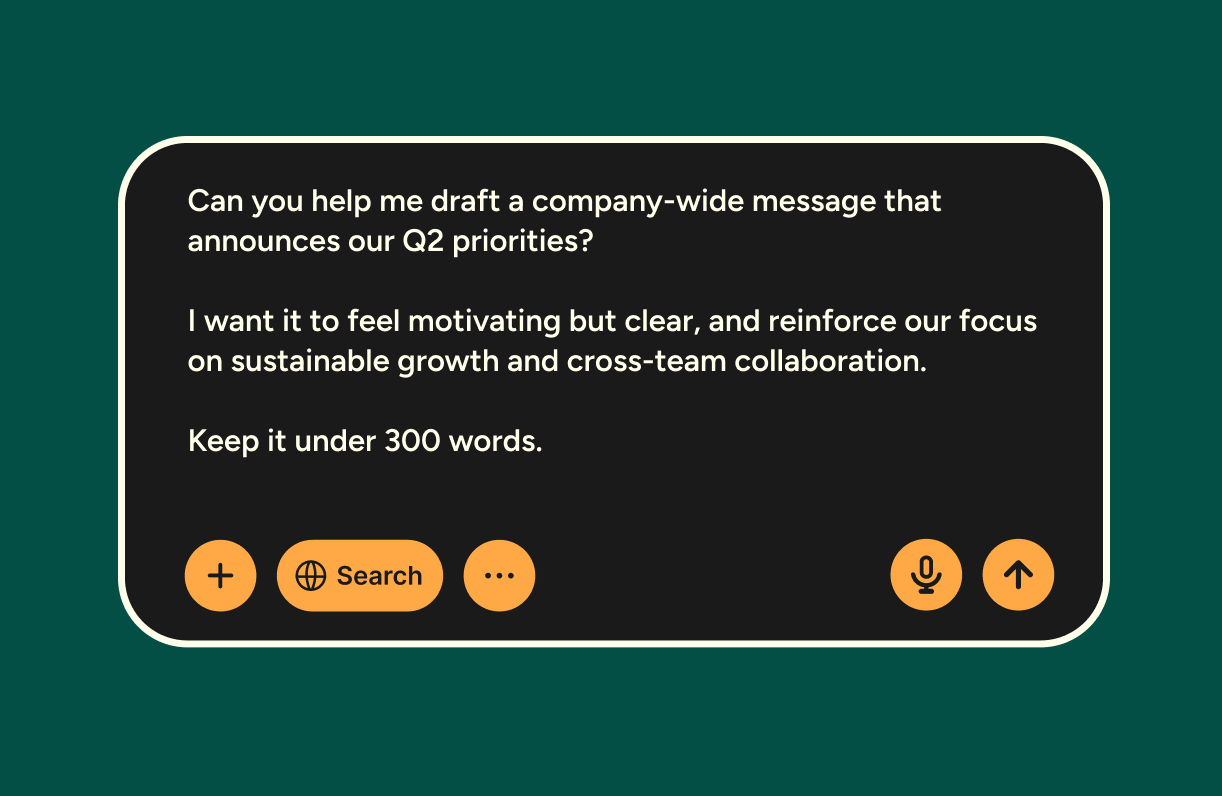 Grifter Flow AI prompt feature