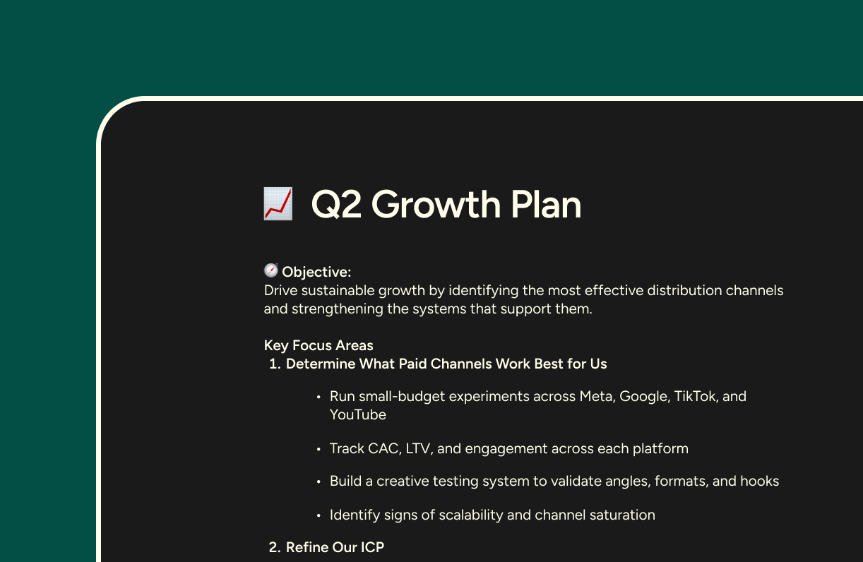 Grifter Flow Q2 feature
